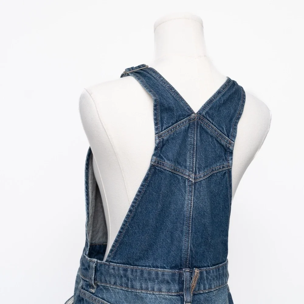 Free‎ People  - New! Sunkissed Denim Shortalls